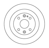 NF PARTS Тормозной диск 203231NF